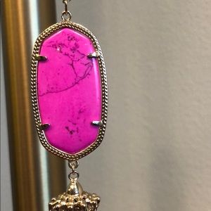 Kendra Scott Rayne Necklace - Magenta